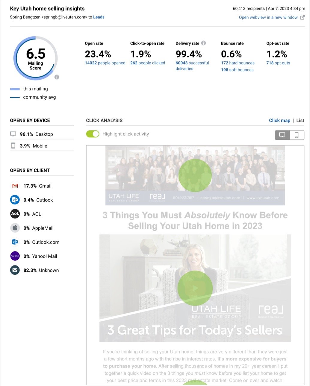 Example Overview Report