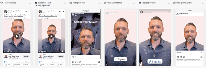 Kevin Langan ads view