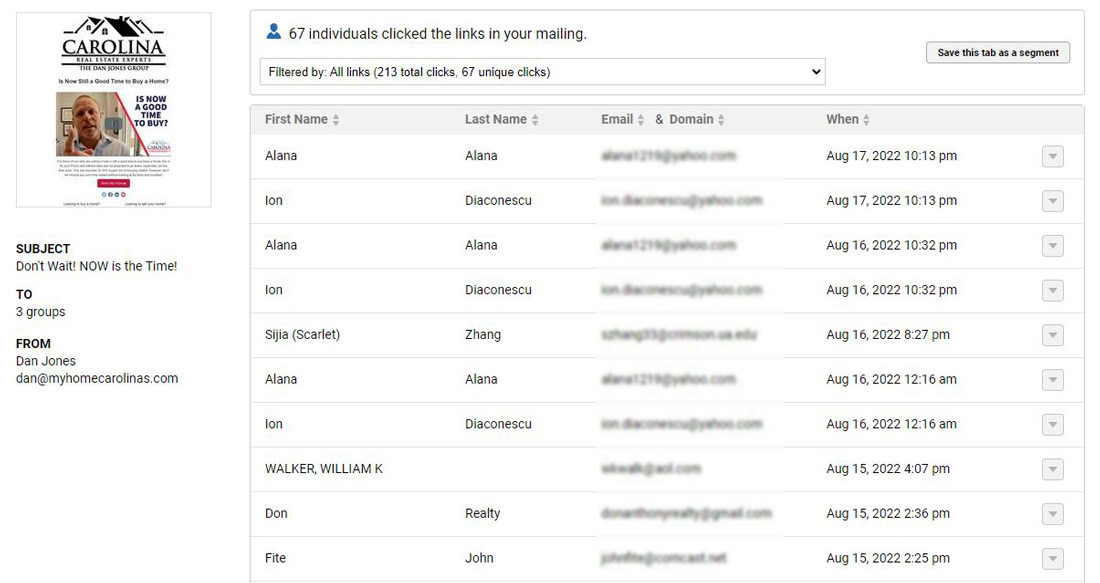 Open-Click-Report
