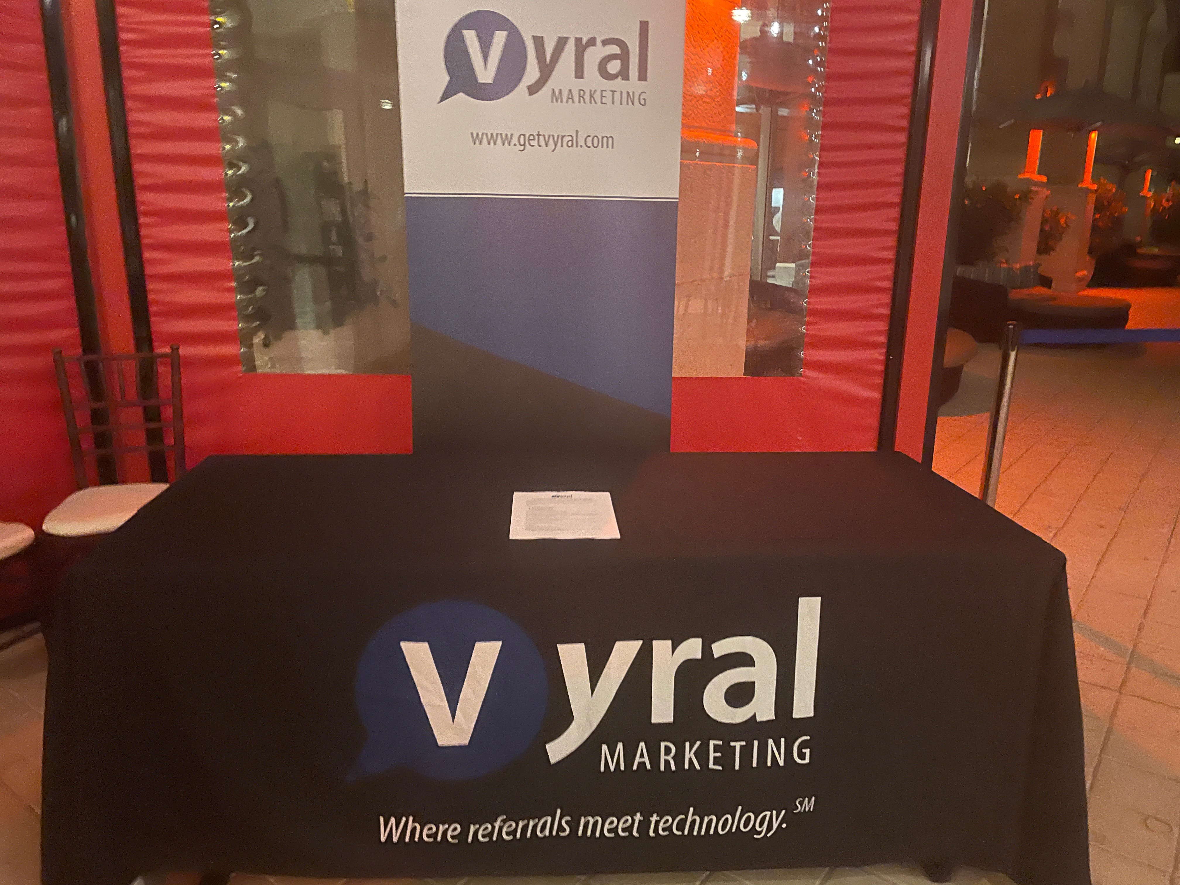 Vyral Marketing Booth