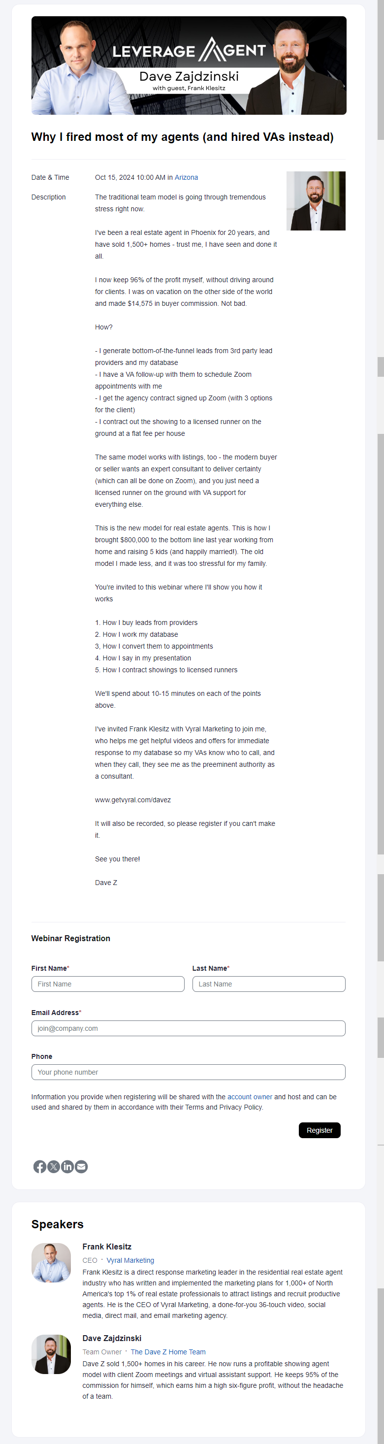 Webinar Example Webinar Example